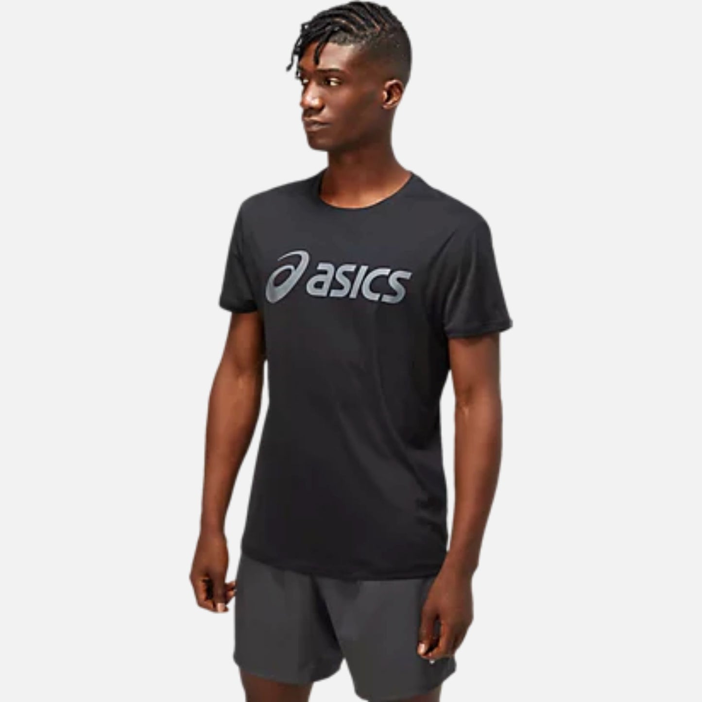SILVER ASICS TOP