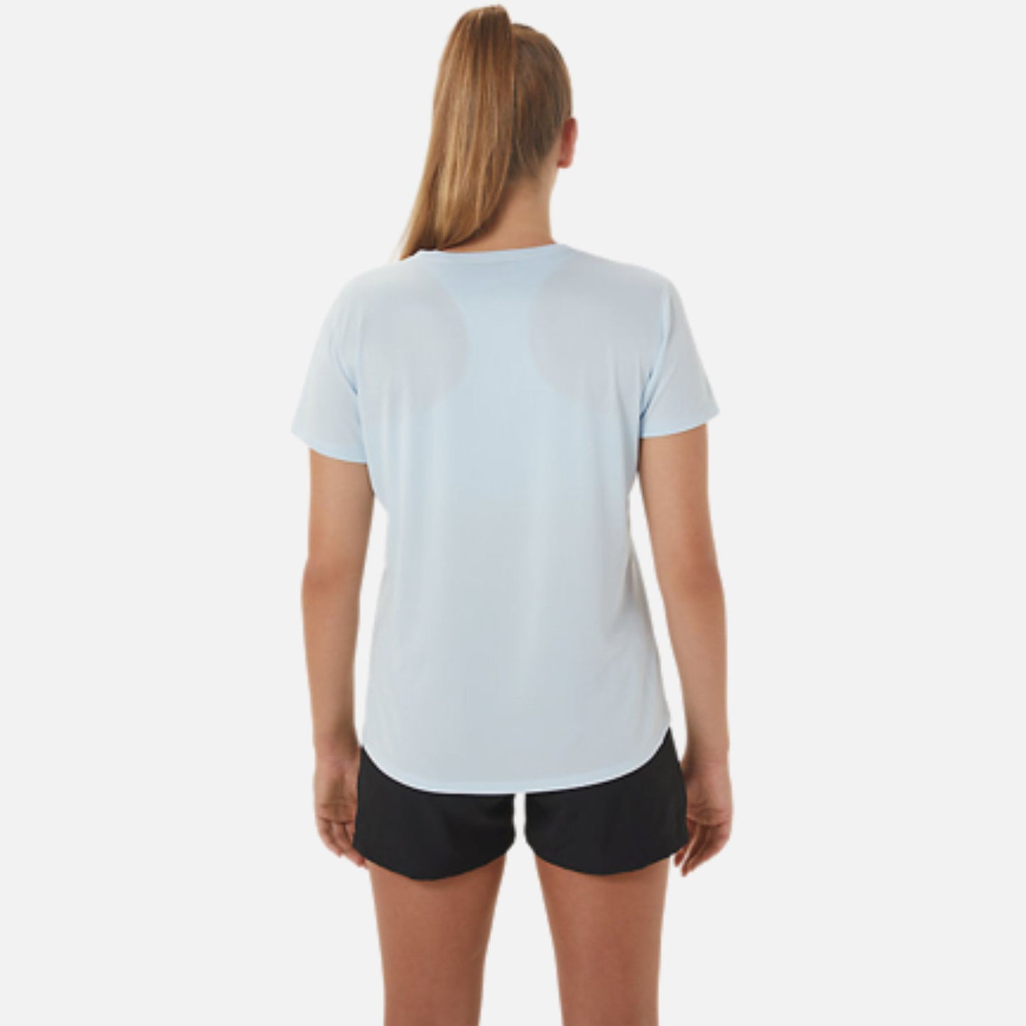 SILVER SHORT SLEEVED TOP