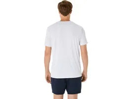 WHITE MEN COURT GRAPHIC TEE