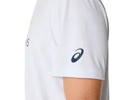 WHITE MEN COURT GRAPHIC TEE
