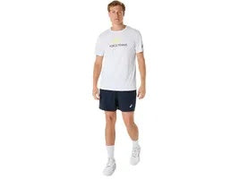 WHITE MEN COURT GRAPHIC TEE