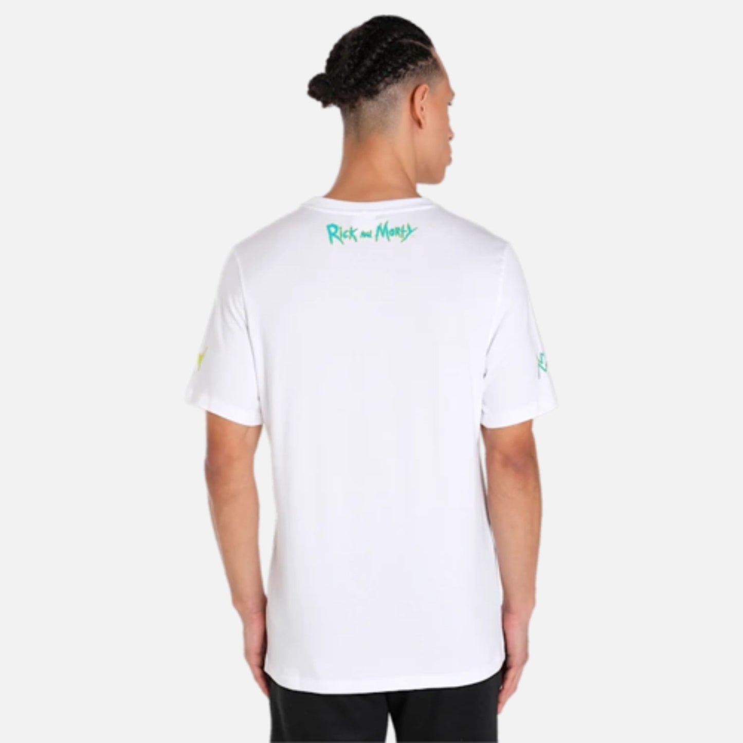 X Rick & Morty Pickle Rick Basketball T-Shirt
