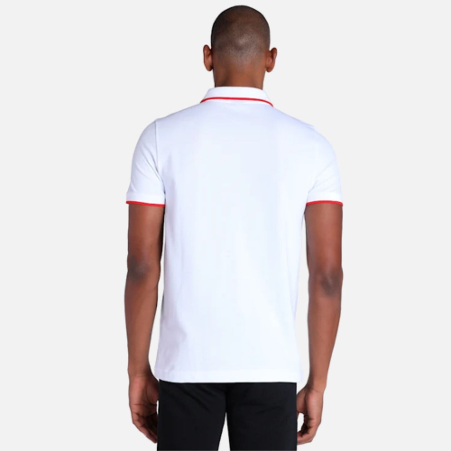 Collar Tipping Heather Slim Fit Polo
