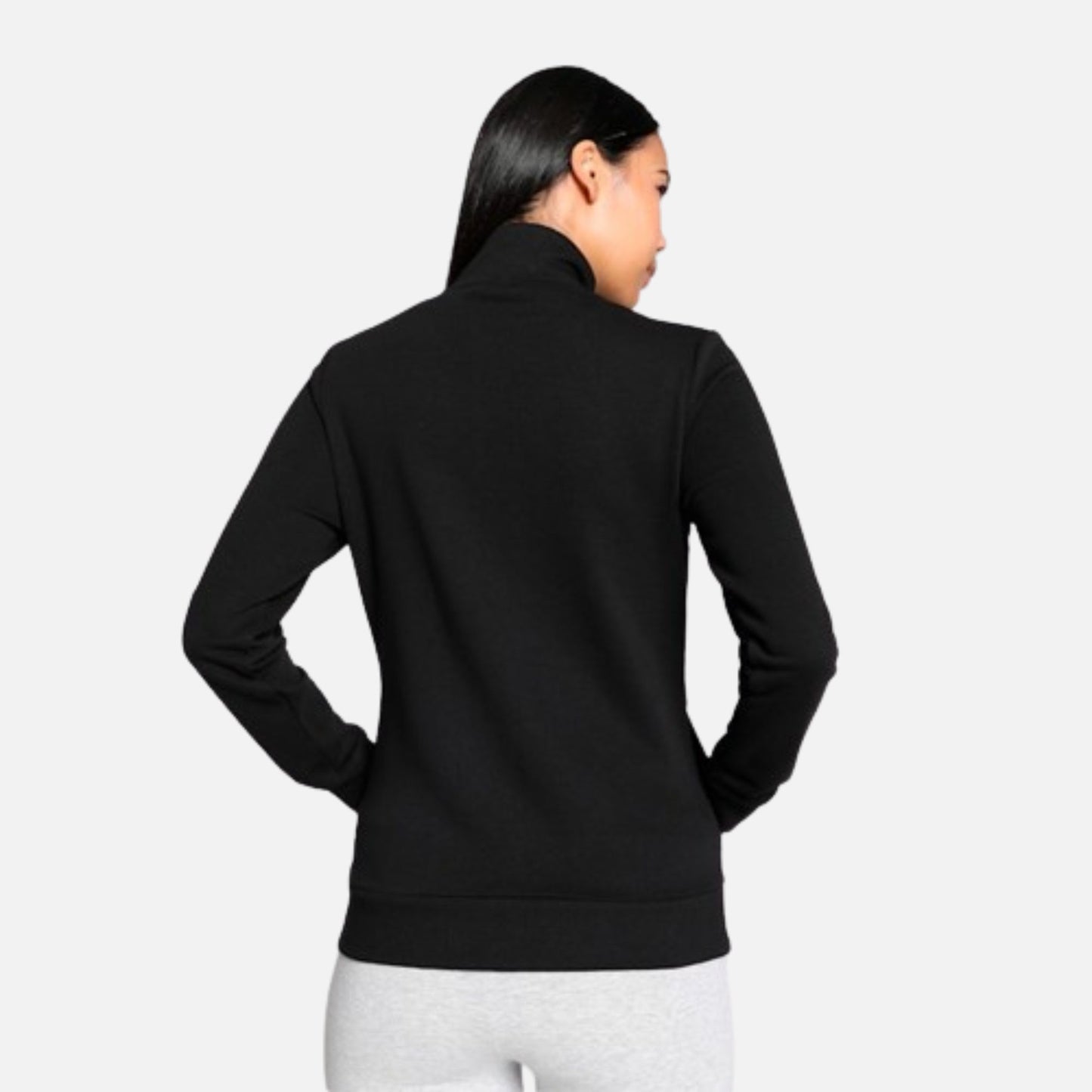 Zippered Terry Regular Fit Jacket