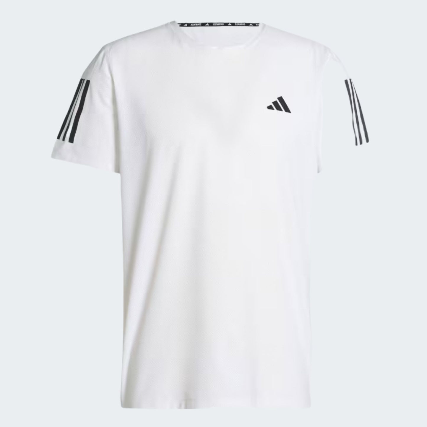 White Own the Run Tee