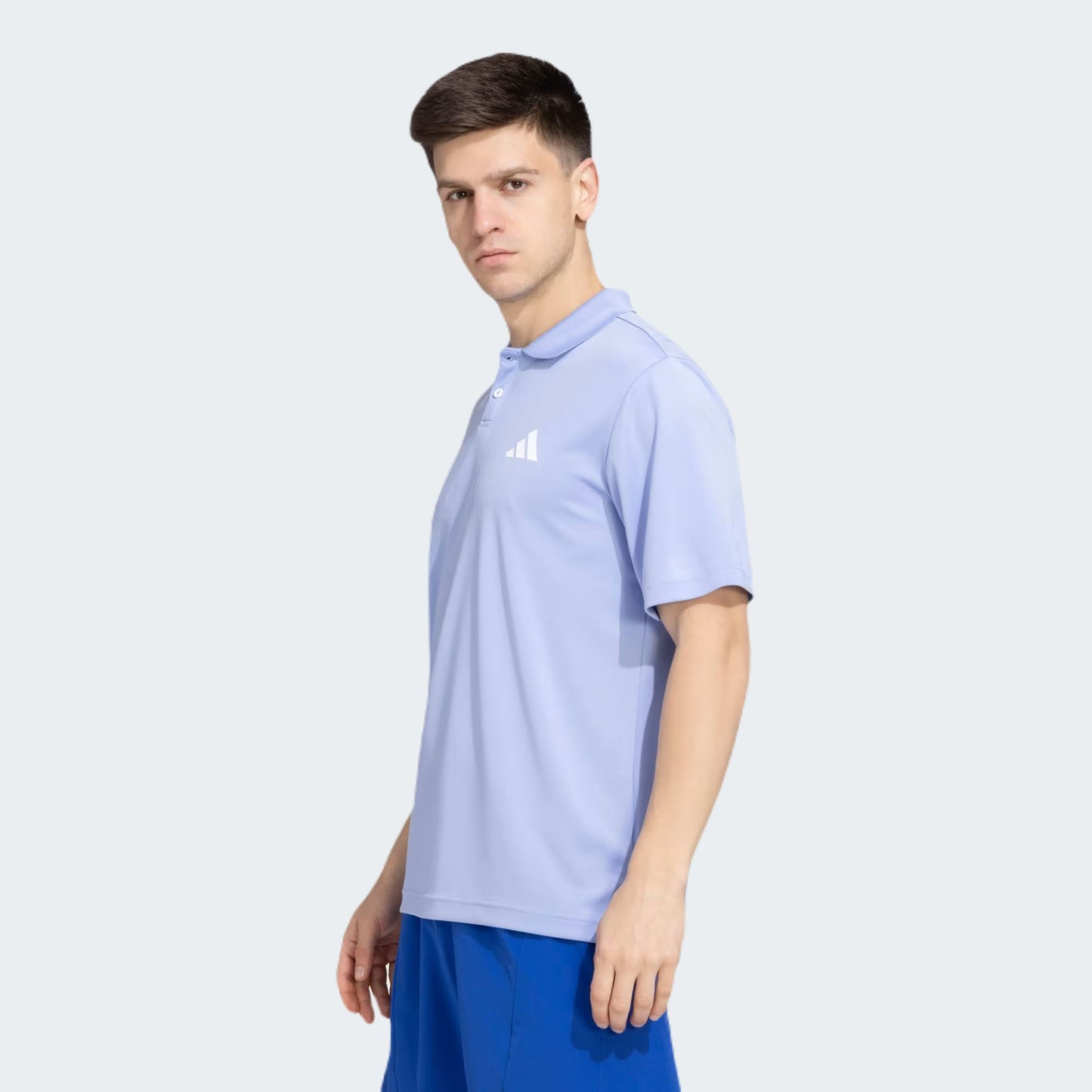 Blue Poly Polo Tshirt