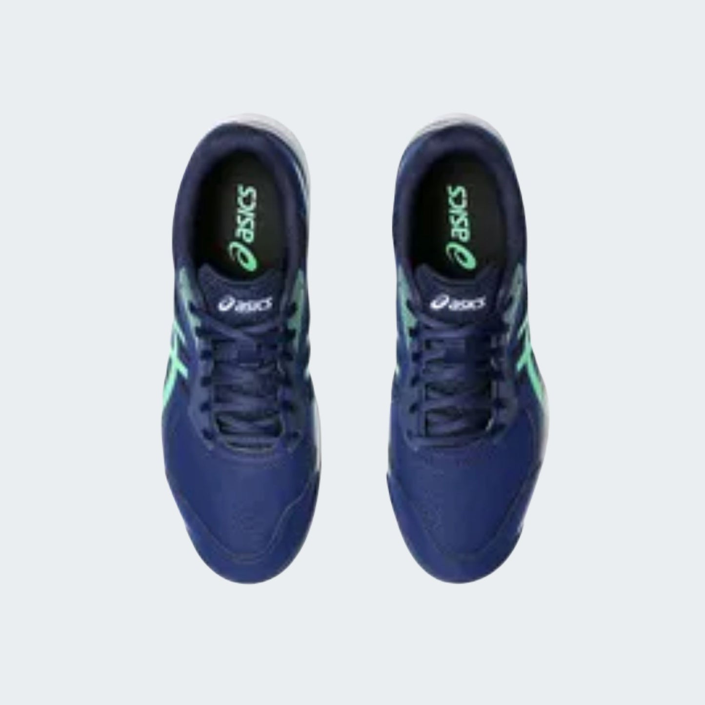 BLUE EXPANSE/NEW LEAF White COURT SLIDE 3