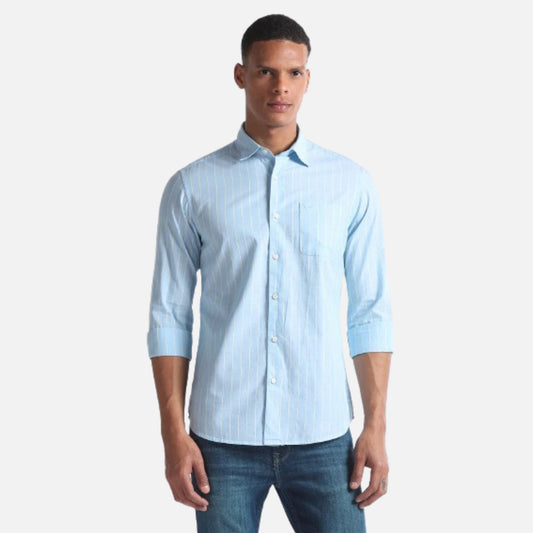 50'S Vertical Stripe Shirt