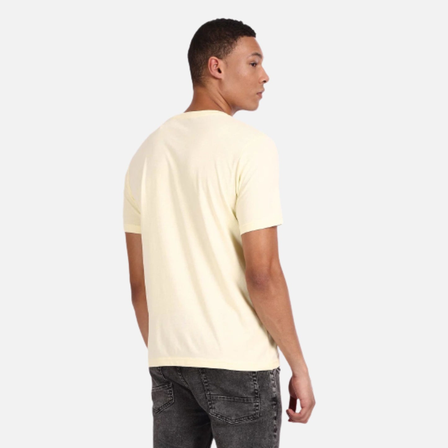 Brand Print Cotton T-Shirt