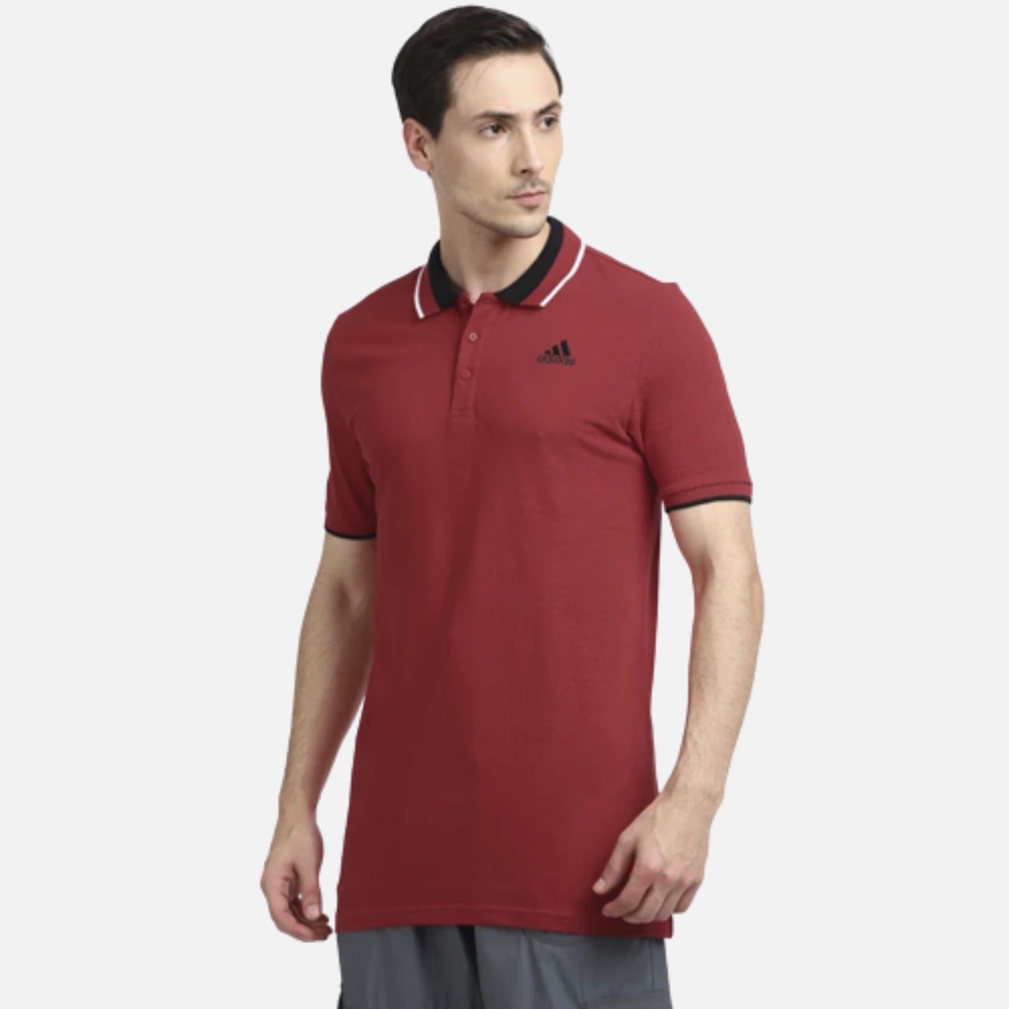 ESSENTIALS CORE POLO TEE