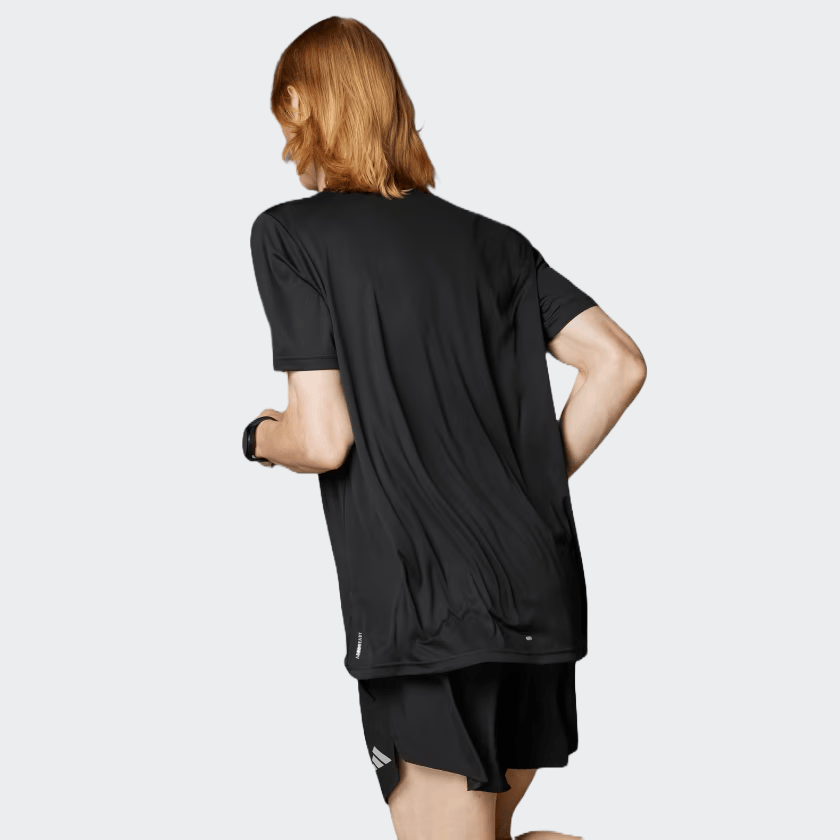 Black Run It Tee