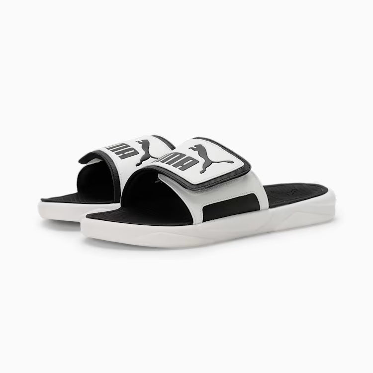 White Royalcat Comfort Slides