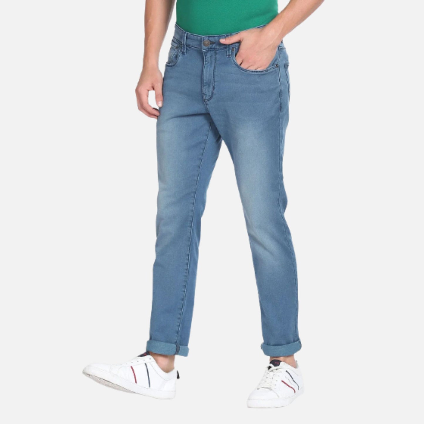 Brandon Slim Tapered Stone Wash Jeans