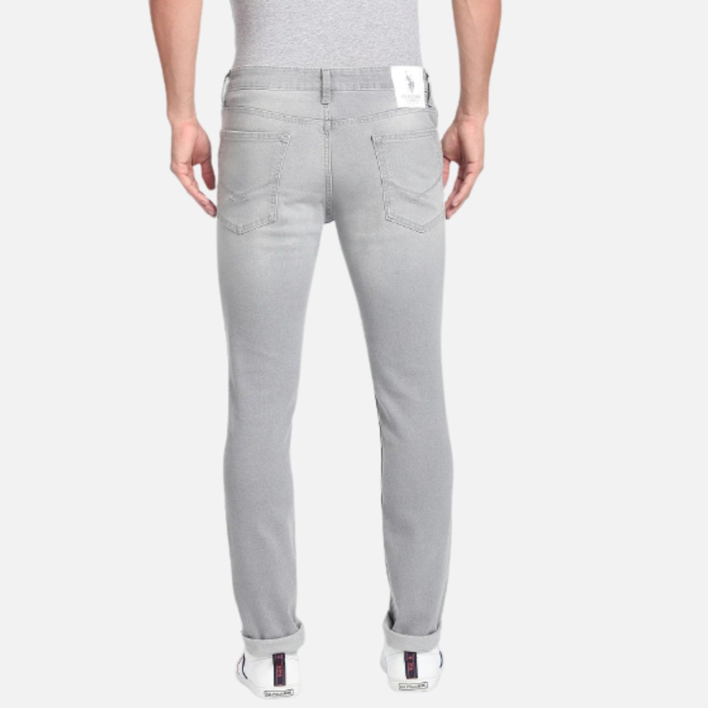 Recycled Polyester Skinny Fit Jeans