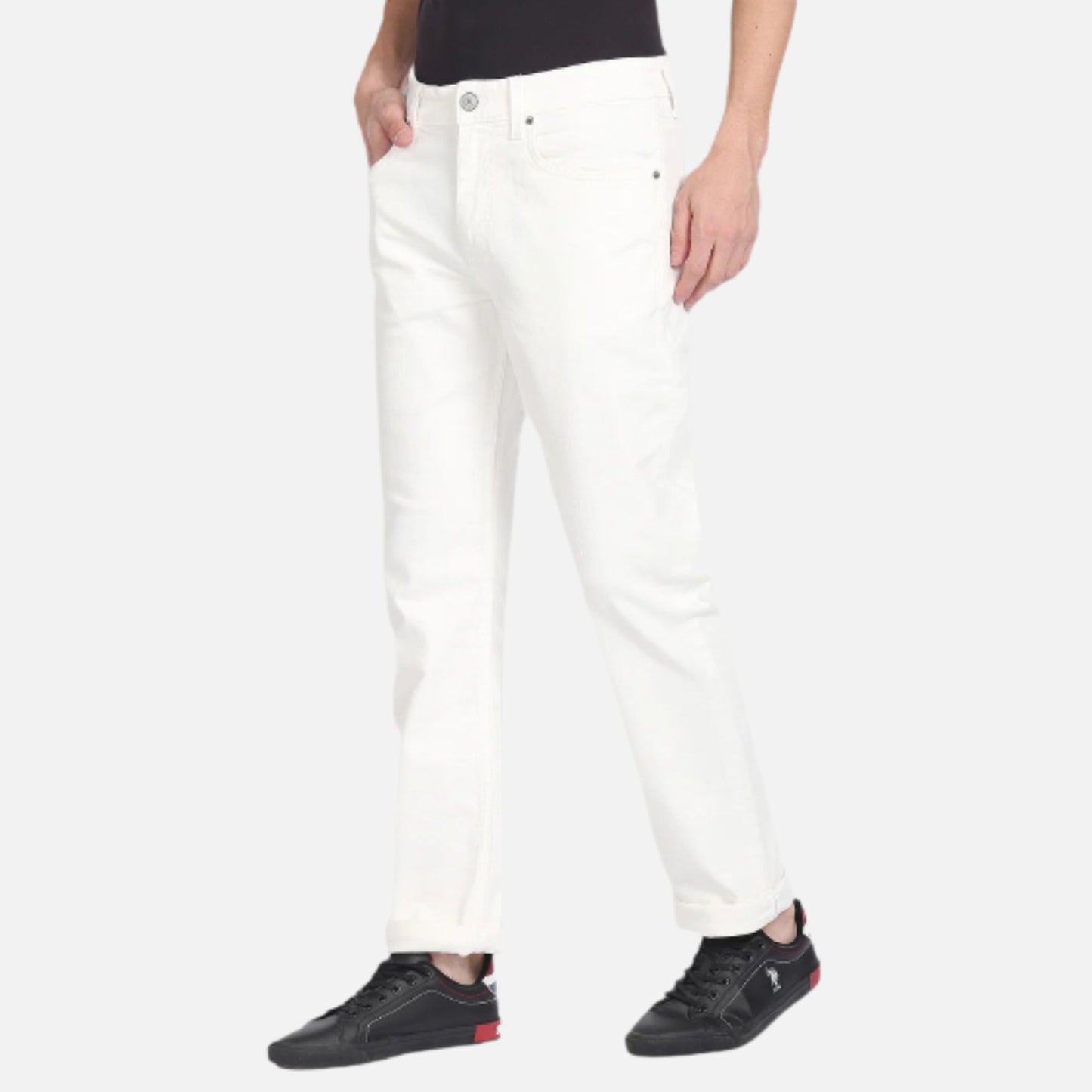 Twill Harold Slim Straight Jeans