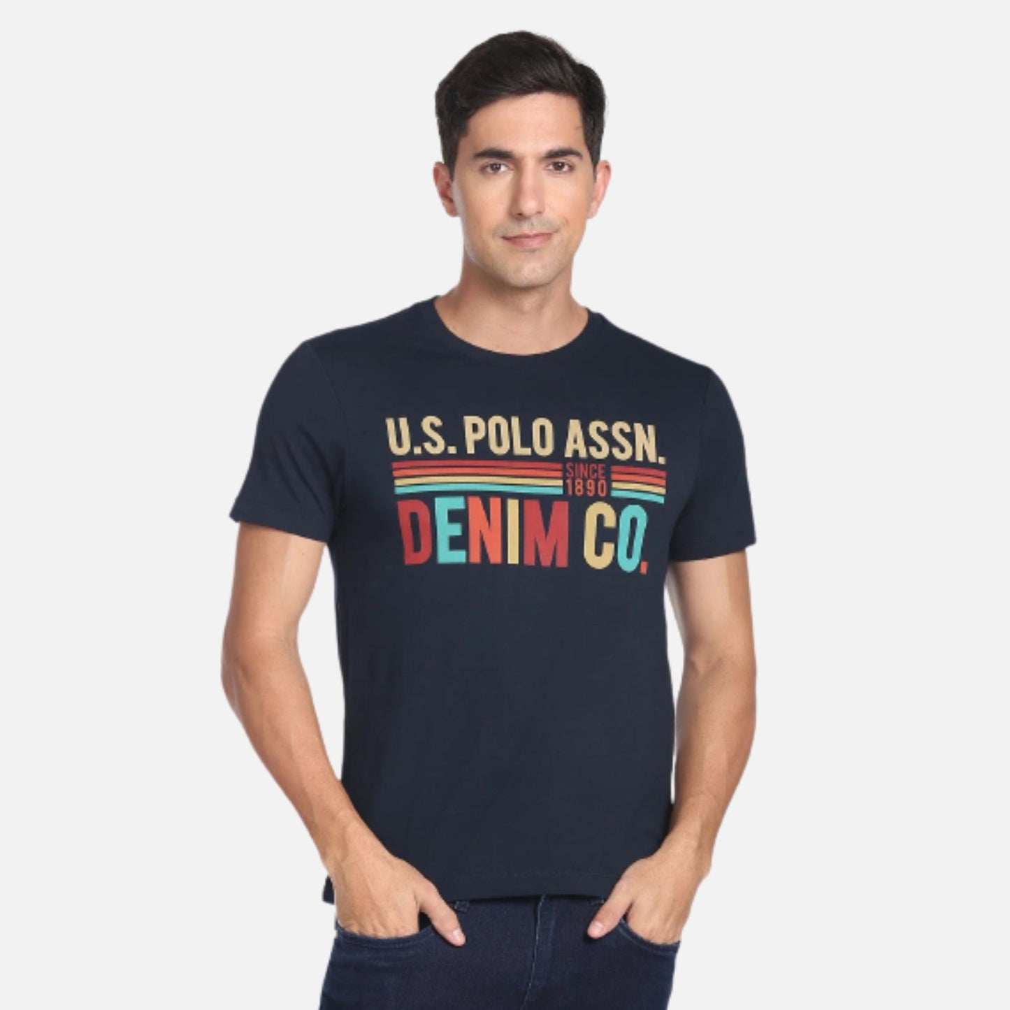 Crew Neck Cotton T-Shirt