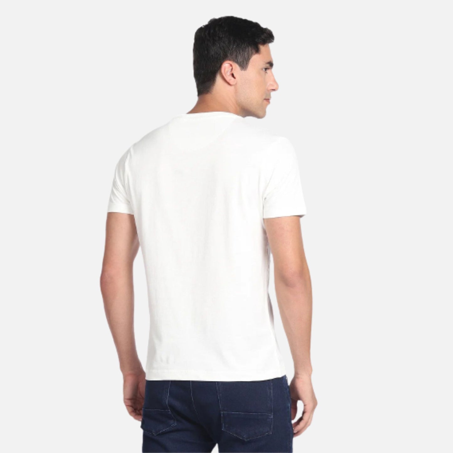 Crew Neck Graphic Print T-Shirt