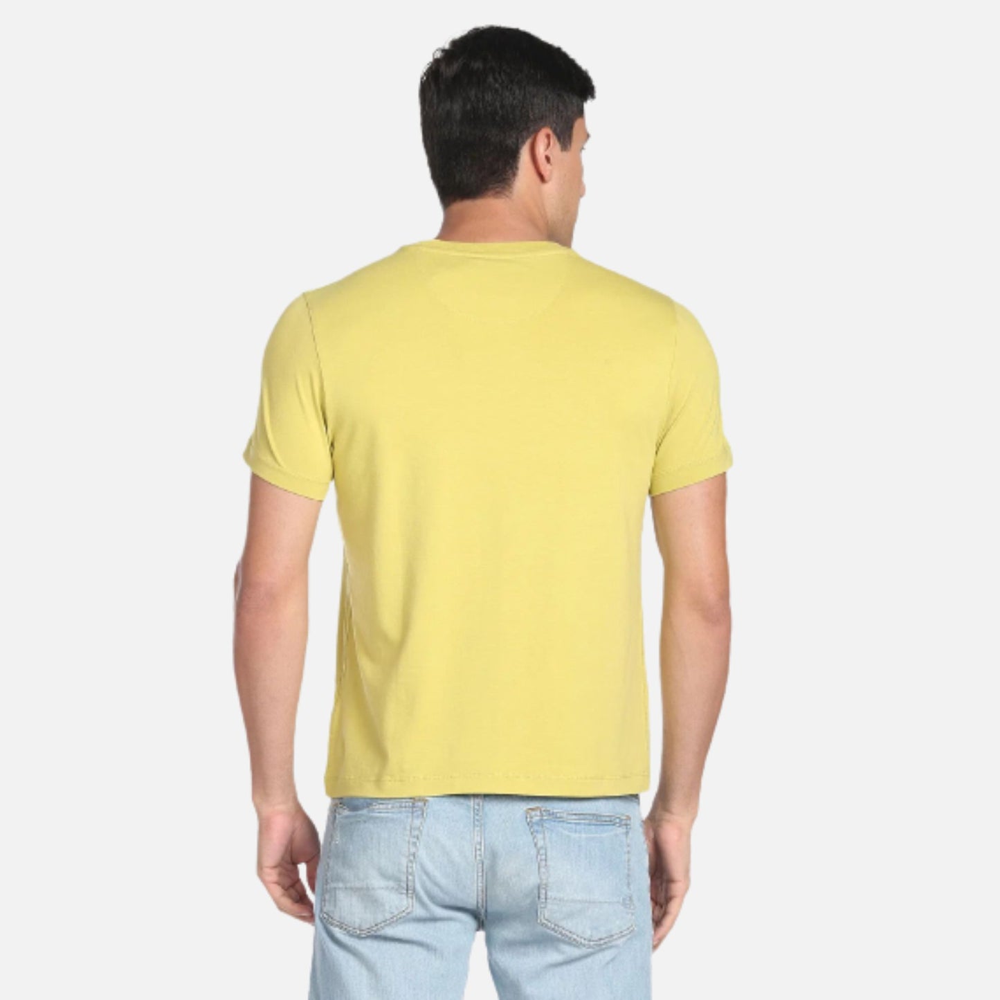 Crew Neck Brand Print T-Shirt