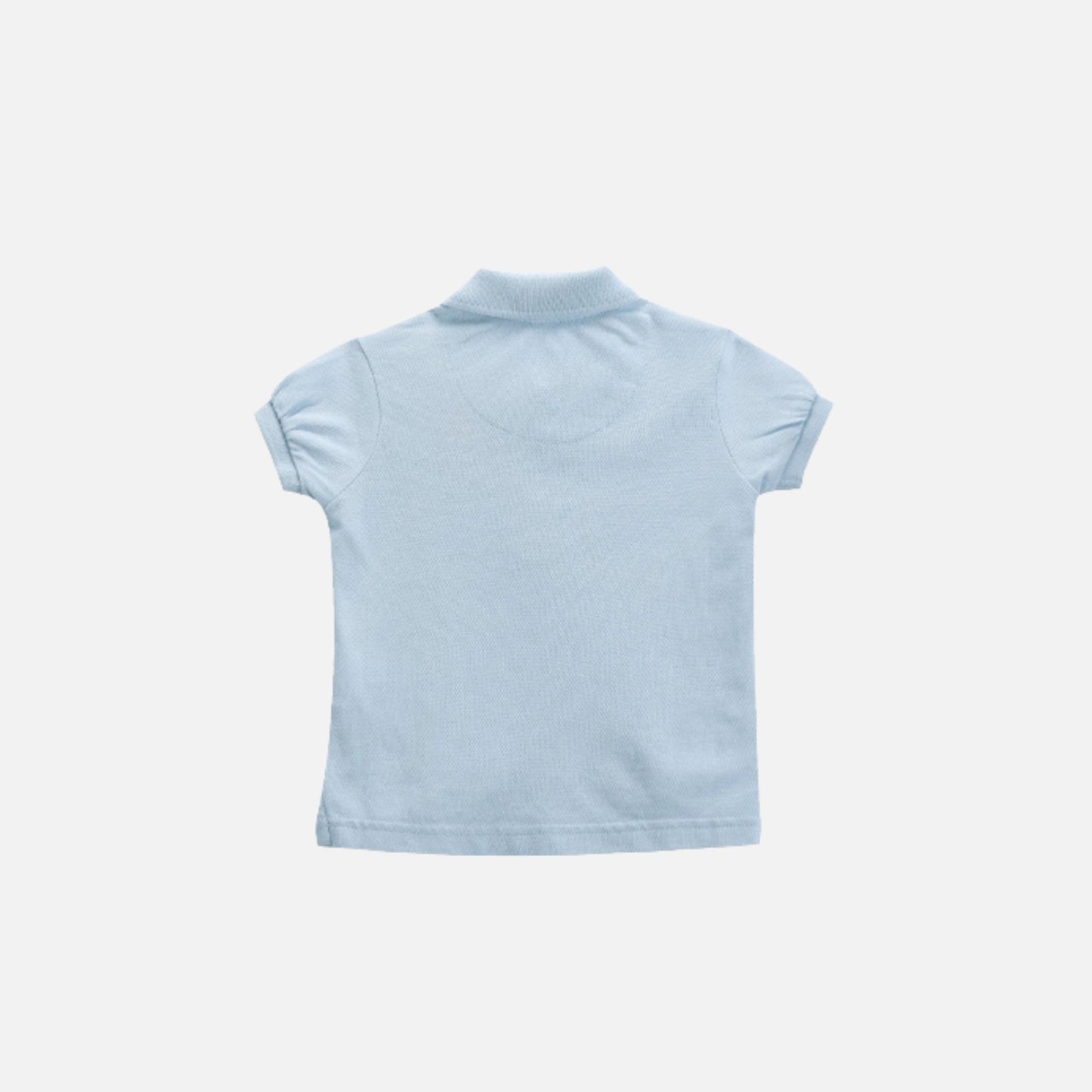 Girls Cotton Pique Polo Shirt
