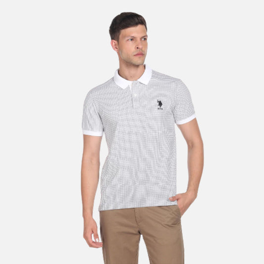 Graph Check Logo Polo Shirt