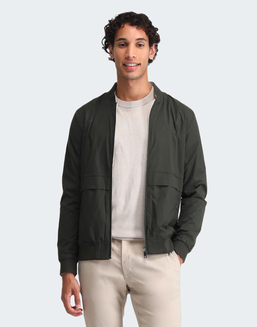 Reversible Stand Neck Jacket