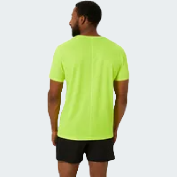 SAFETY YELLOW SILVER SS TOP