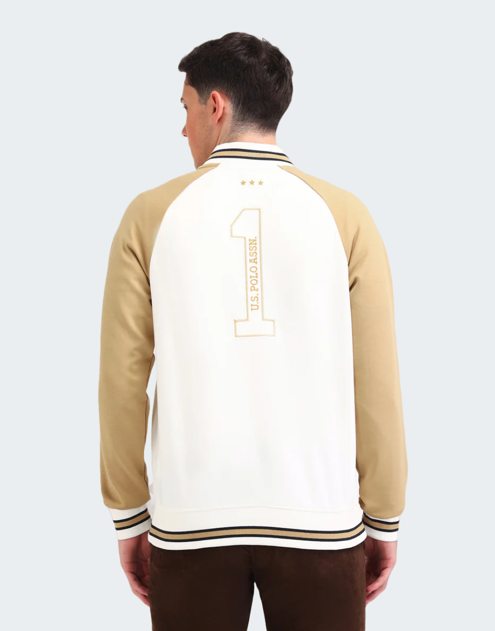 Colour Blocked Regular Fit Sweatshirt