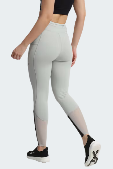 Reebok GREY POWER RUN TIGHT