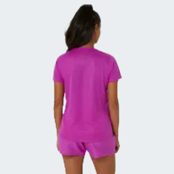 MAGENTA SILVER SS TOP