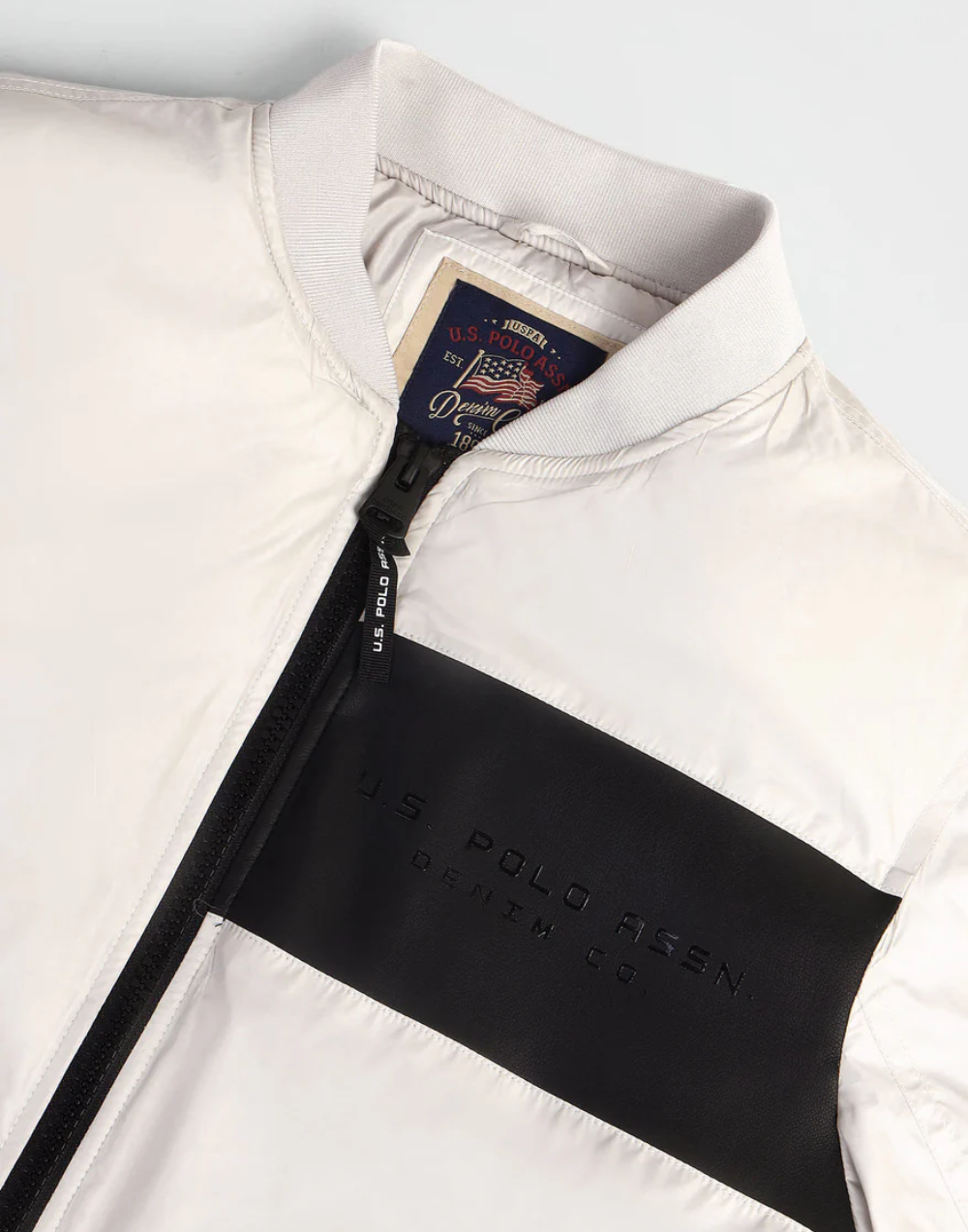 Regular Fit Solid Bomber Jacket