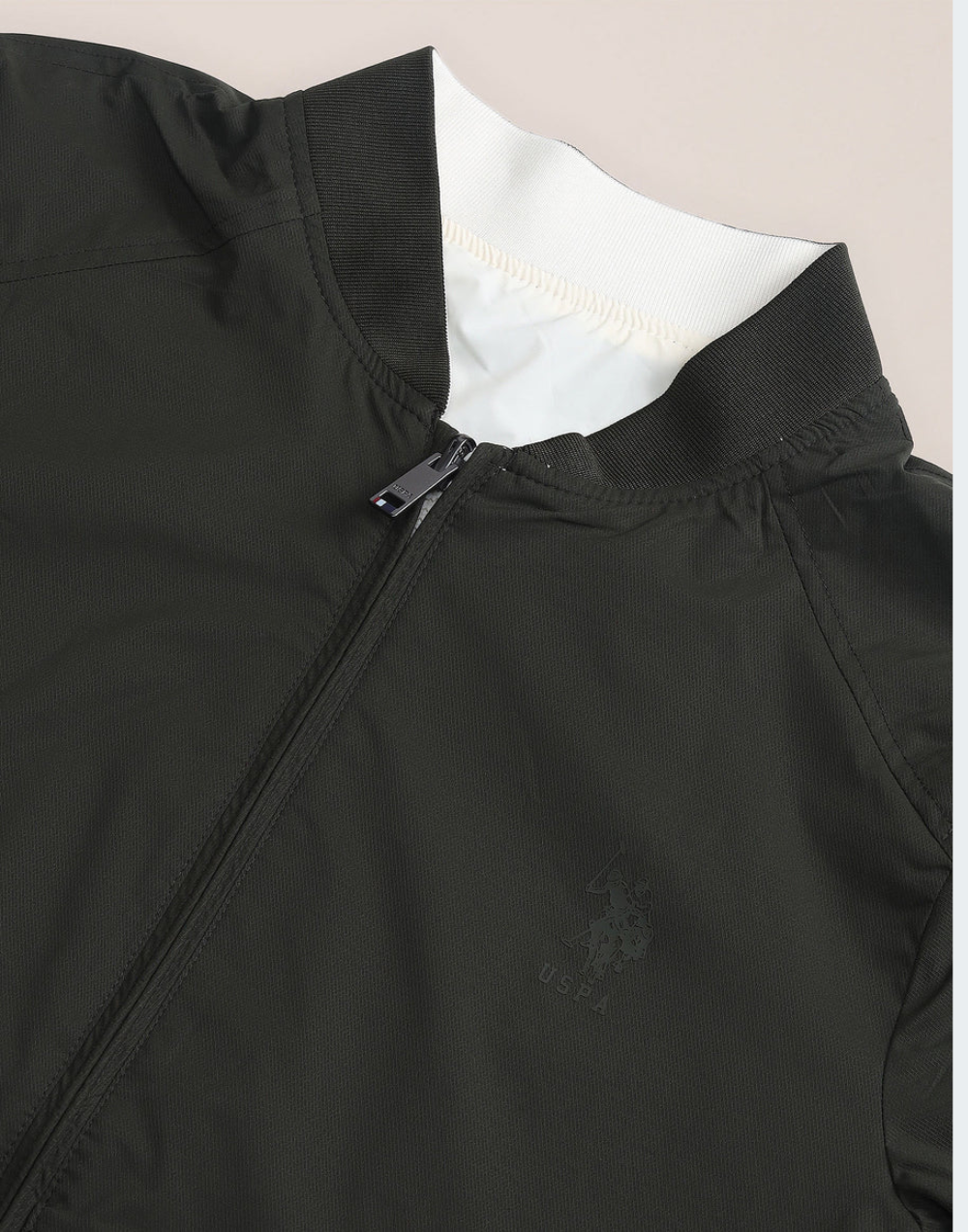 Reversible Stand Neck Jacket