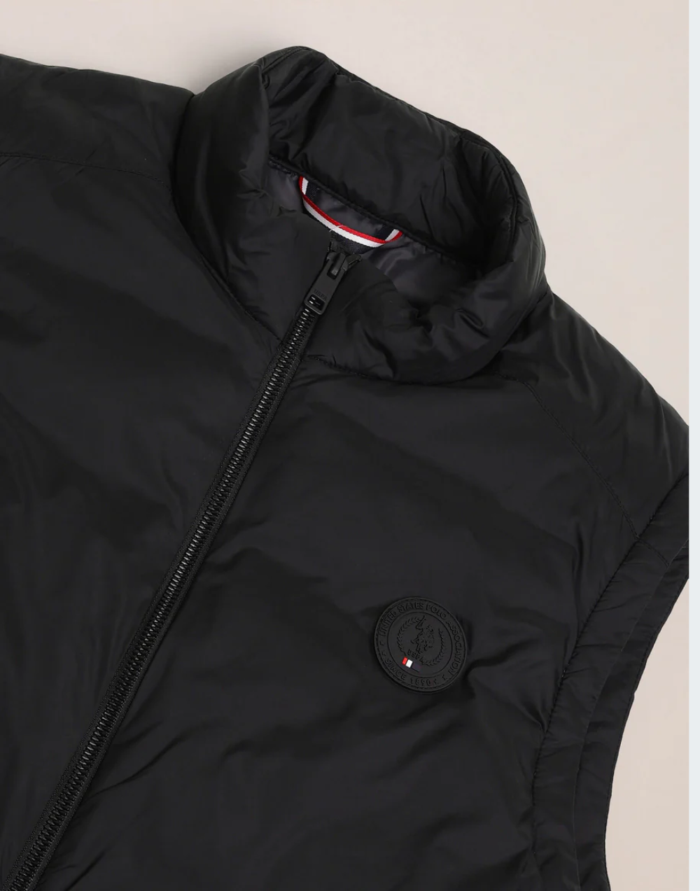 Black High Neck Padded Jacket