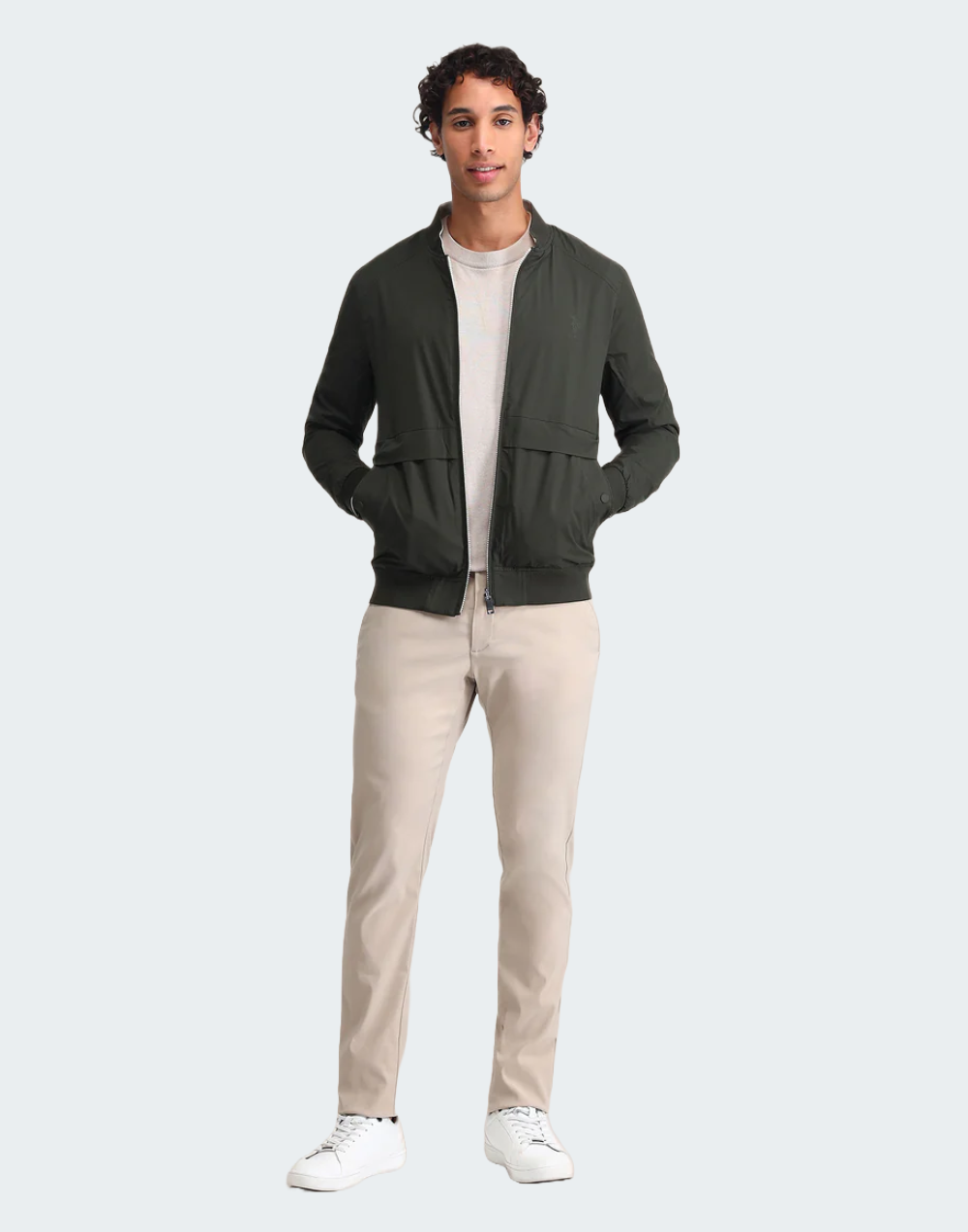 Reversible Stand Neck Jacket
