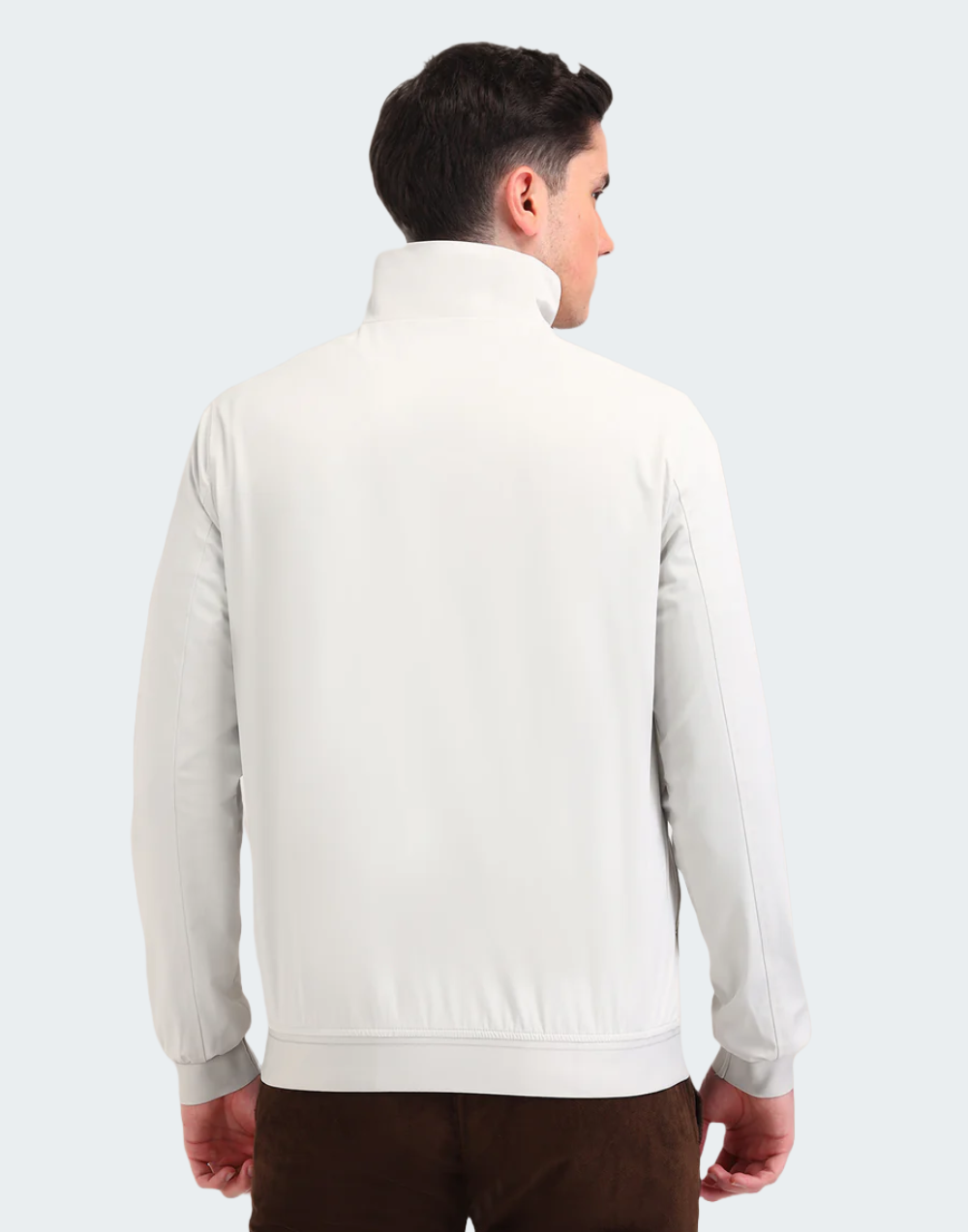 Ice Grey Graphic Printed Regular Fit Jack