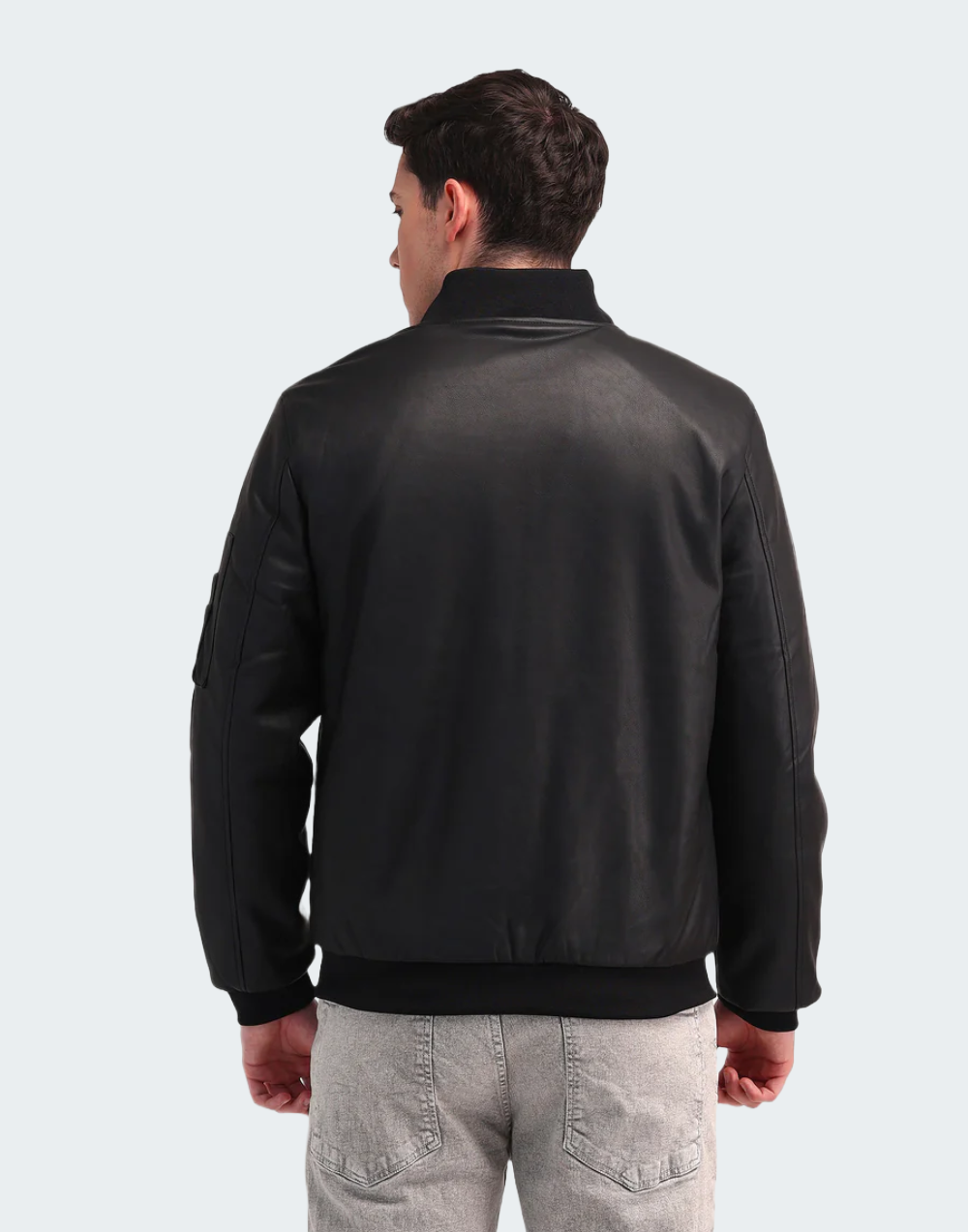Stand Neck Bomber Jacket