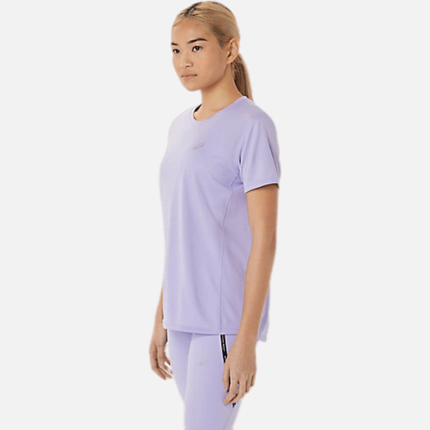 SILVER SHORT SLEEVED TOP