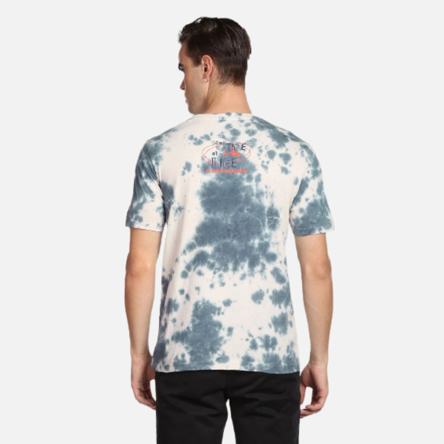 Tie And Dye Graphic Cotton T-Shirt