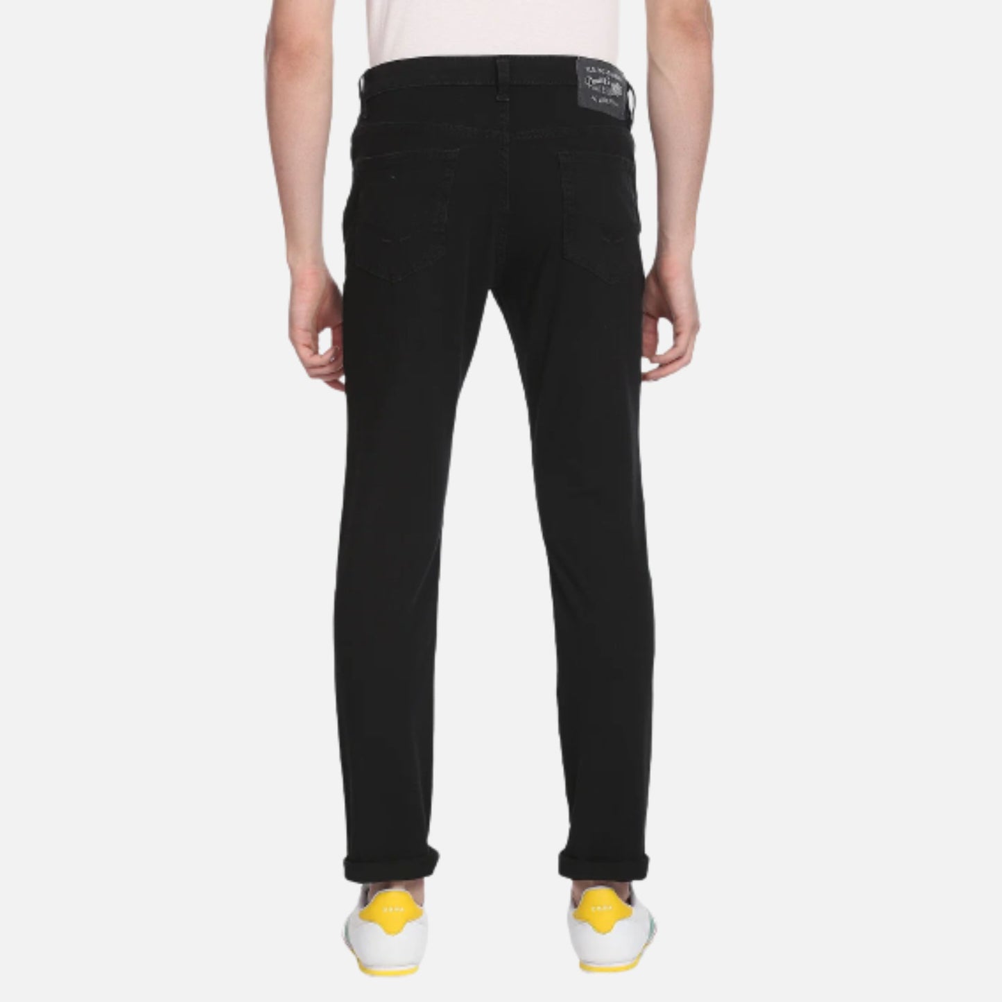 Mid Rise Brandon Slim Tapered Fit Jeans
