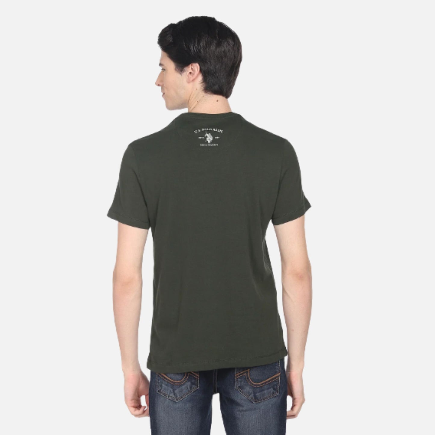Brand Print Cotton T-Shirt