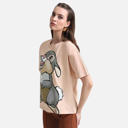 Thumper Printed Graphic T-Shirt With Sequin