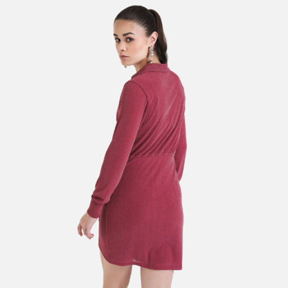 Wrap Bodycon Mini Dress