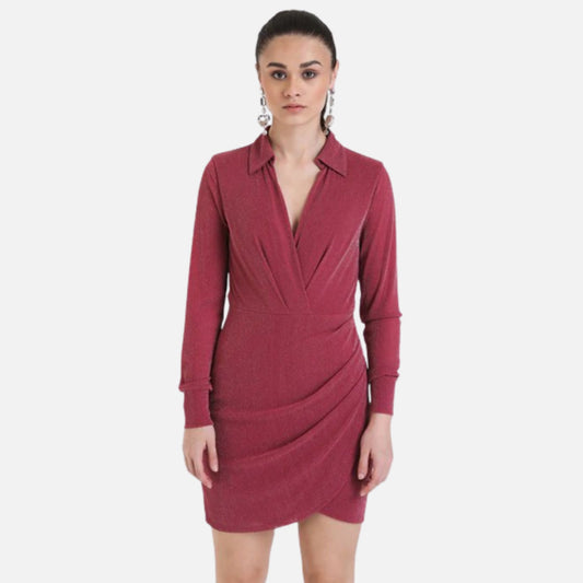 Wrap Bodycon Mini Dress