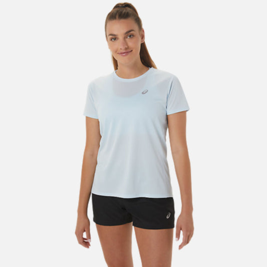 SILVER SHORT SLEEVED TOP