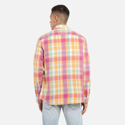 PLAID SLIM FIT SHIRT