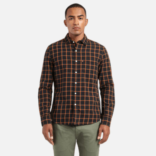 CHECKERED SLIM FIT SHIRT