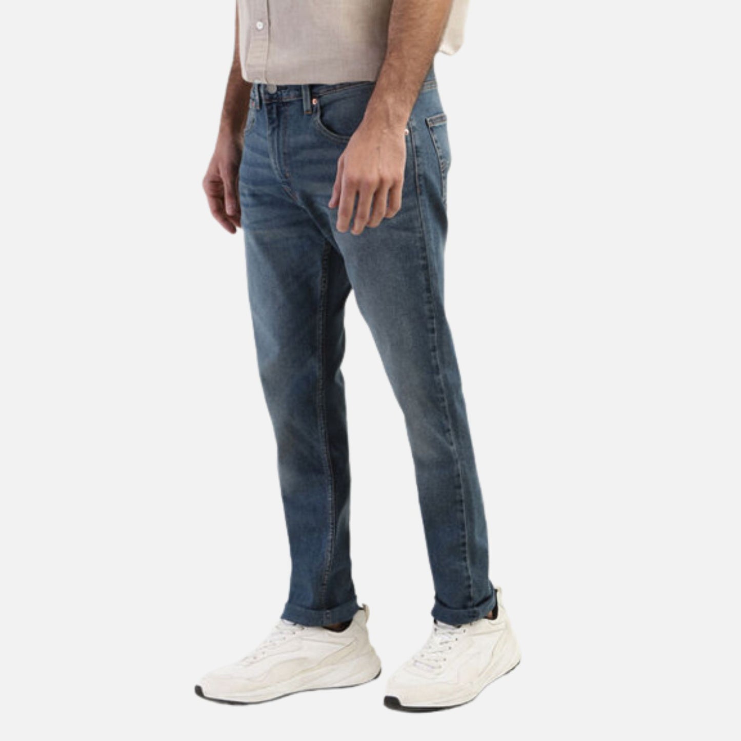 512 BLUE SLIM TAPERED JEANS