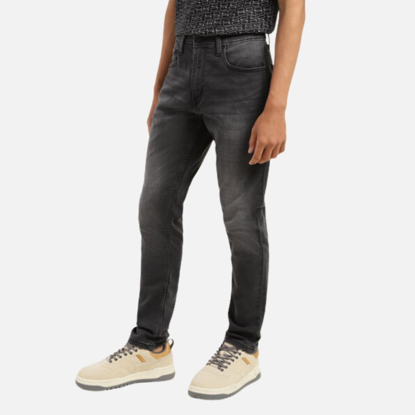 512 GREY SLIM TAPERED FIT JEANS