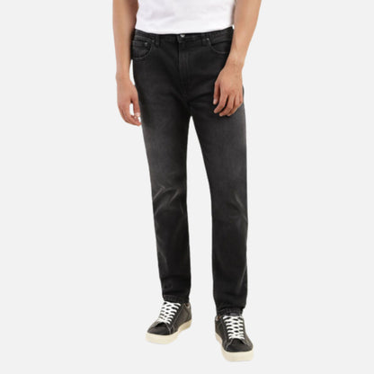 512 BLACK SLIM TAPERED FIT JEANS