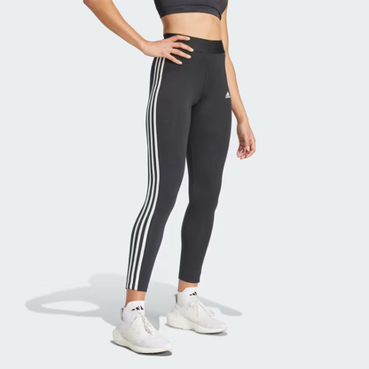 Black 3 Stripes Leggings