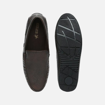 ARMANI LEATHER LOAFERS